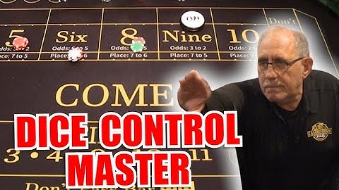 🔥DICE CONTROL KING🔥 30 Roll Craps Challenge - WIN BIG or BUST #401