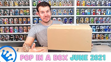 Epic Funko Pop In A Box Subscription ( June 2021 ) What Did We Receive This Month?