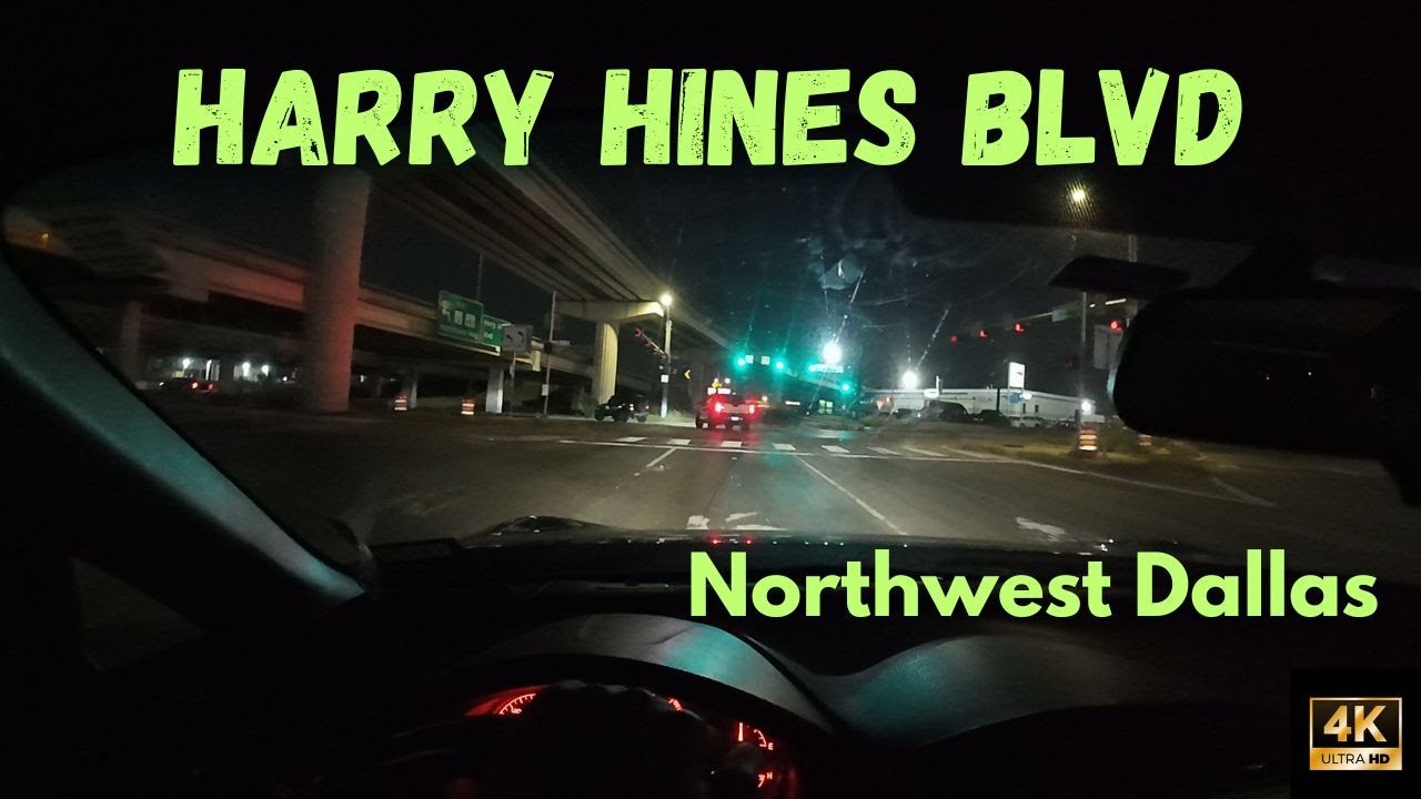 Driving Through Harry Hines at Night | August 2025 | Dallas, TX Scenic City Tour | Part 1