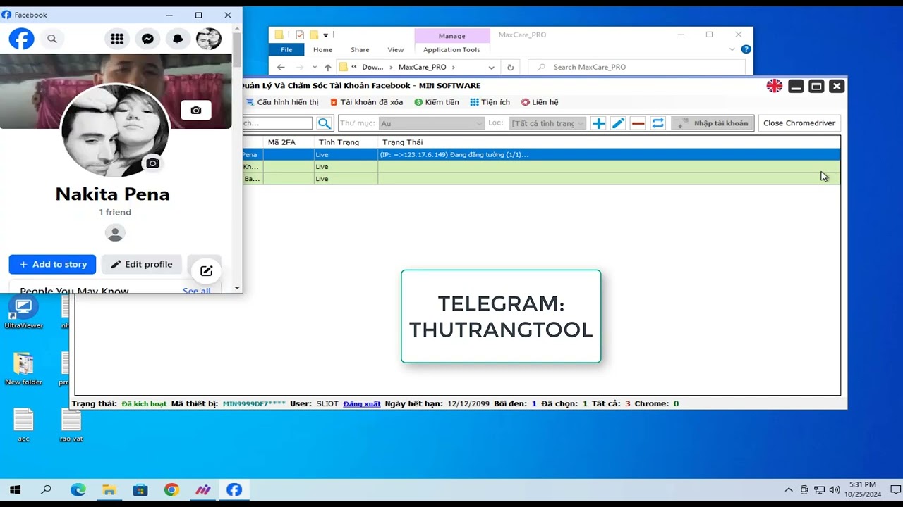 Tool Maxcare Crack New l Add Friends l Post Wall
