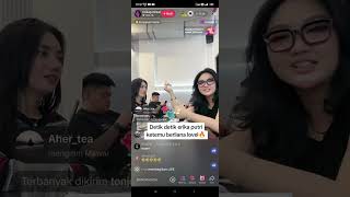 Suasana Memanas , Erika Putri Ketemu Berliana Lovel ,