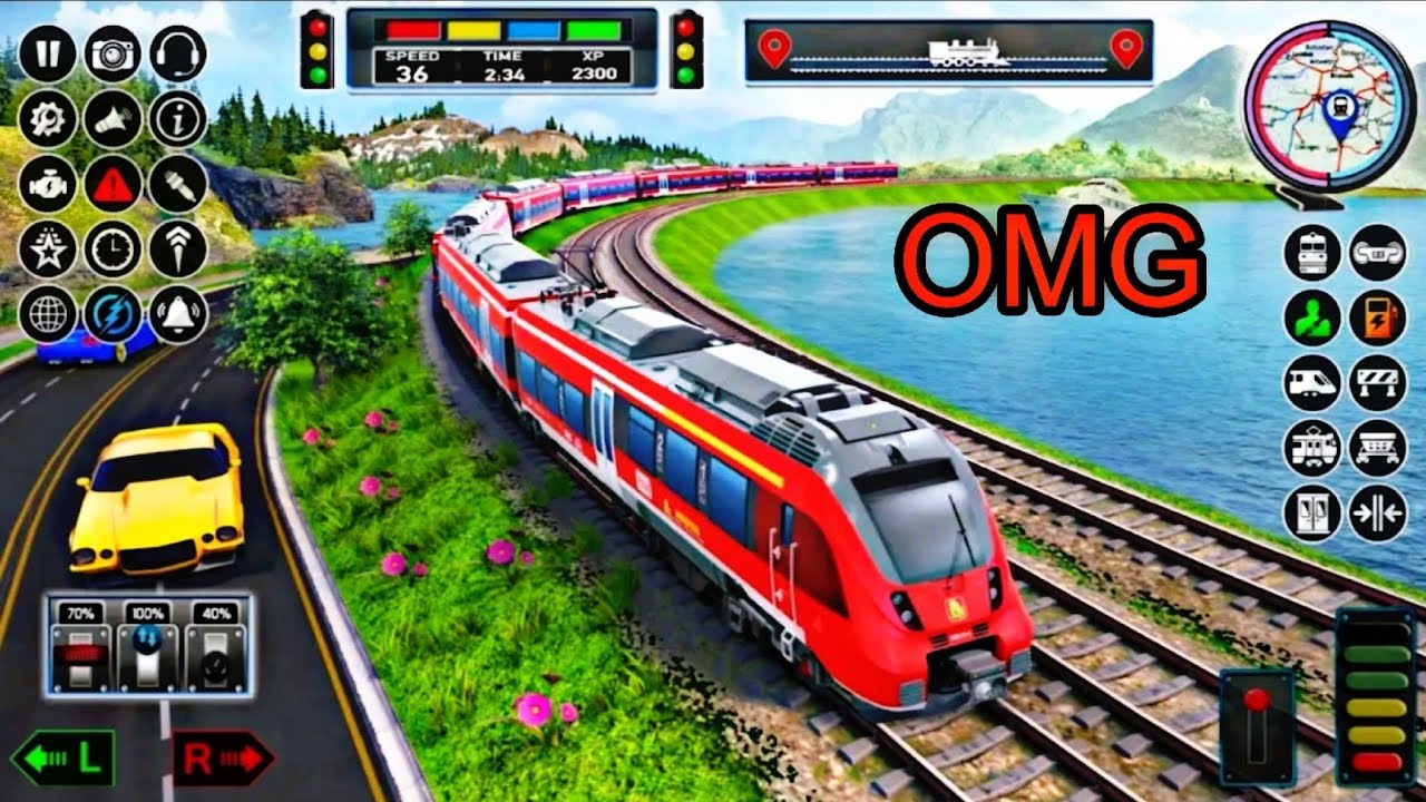 Best City Train Driver Game🚂 //MBP Gaming YouTube