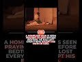 Homeless man seen praying before bedtime in powerful moment 😳🙏 #celebritynews
