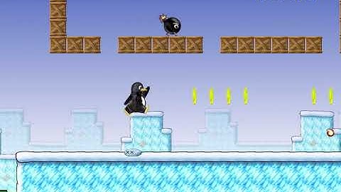 SuperTux 0.1.3 Bad Guys Stink reverse