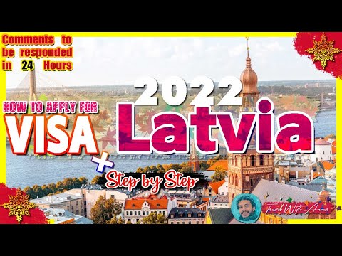 Visa Latvia 2022 | từng bước | Thị thực Châu Âu Schengen 2022 (Phụ đề)