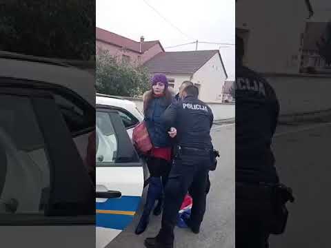 Uhićenje nastavnice u Garčinu 17112021