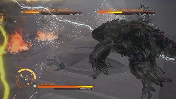 Godzilla (PS4) Online VS: Hedorah vs. Mecha-King Ghidorah vs. Kiryu