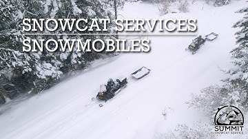 Snowmobiles | Summit Snowcat