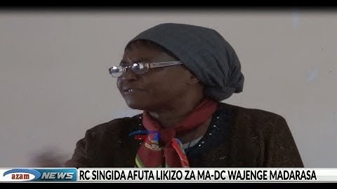 Mkuu wa mkoa Singida asitisha likizo za wakuu wa wilaya