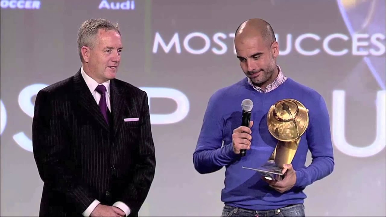 Globe Soccer Awards 2013 - Most Succesfull Coach (Joseph Guardiola)