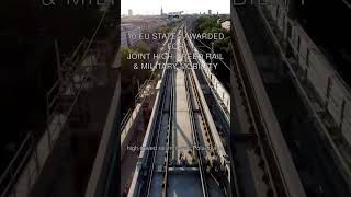 10 EU States Awarded For Joint High-Speed Rail &amp; Military Mobility