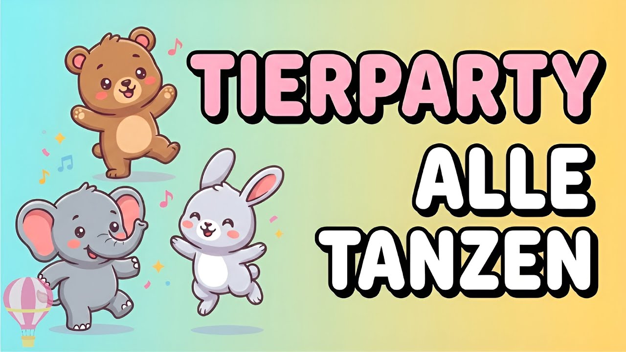 Tierparty – Alle Tiere tanzen | LumaLoo | Lieder für Kinder | Mitmachlied
