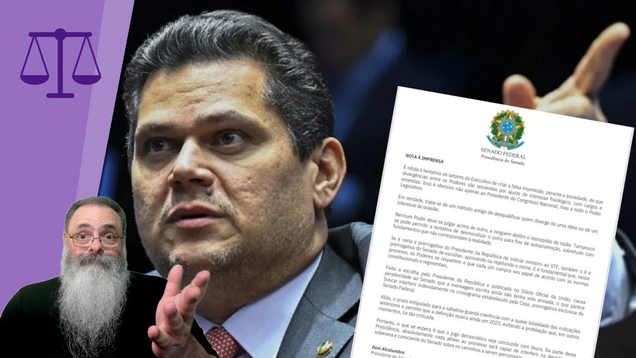 ALCOLUMBRE lança NOTA CRITICANDO LULA e afirma...