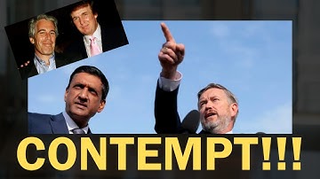 BREAKING: Congress Preps for INHERENT CONTEMPT v. Bondi on EPSTEIN FILES! Now What?!