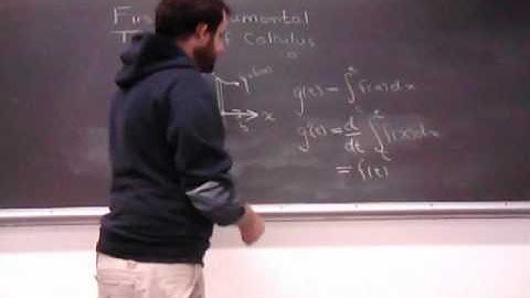 The Fundamental Theorem(s) of Calculus
