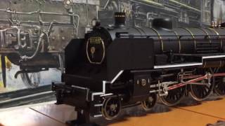 フジミ模型 1／45 蒸気機関車C53プラモデル - YouTube