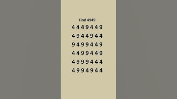 Find the  Number 4949 - Math Quiz  #math #quiz #shorts