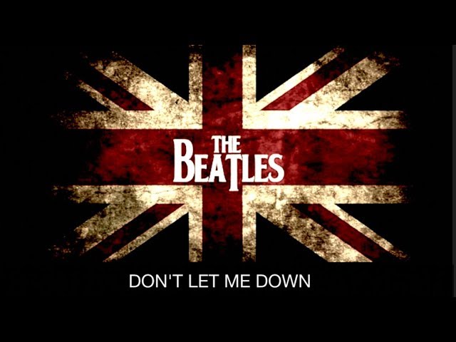 Don't Let Me Down / THE BEATLES / Subtitulada Inglés-  Español class=
