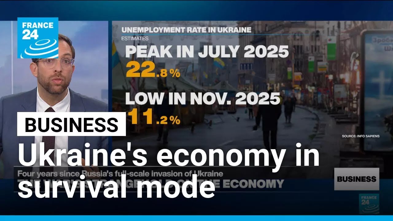 Reconstruction of Ukraine's economy could cost $588 billion over 10 years • FRANCE 24 English
