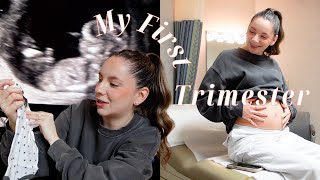FIRST TRIMESTER VLOG | early pregnancy symptoms, nausea remedies, 4-12 weeks #twins