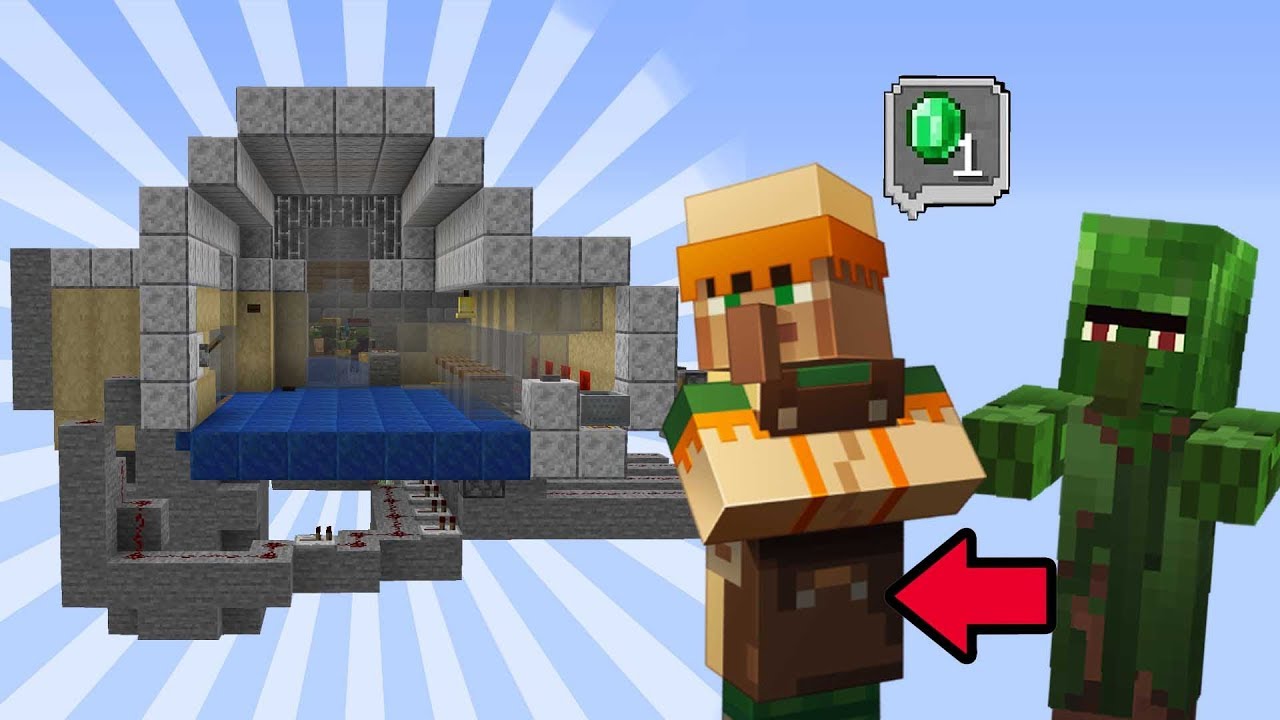 VILLAGER DE 1 ESMERALDA, AUTOMATICO! - TUTORIAL