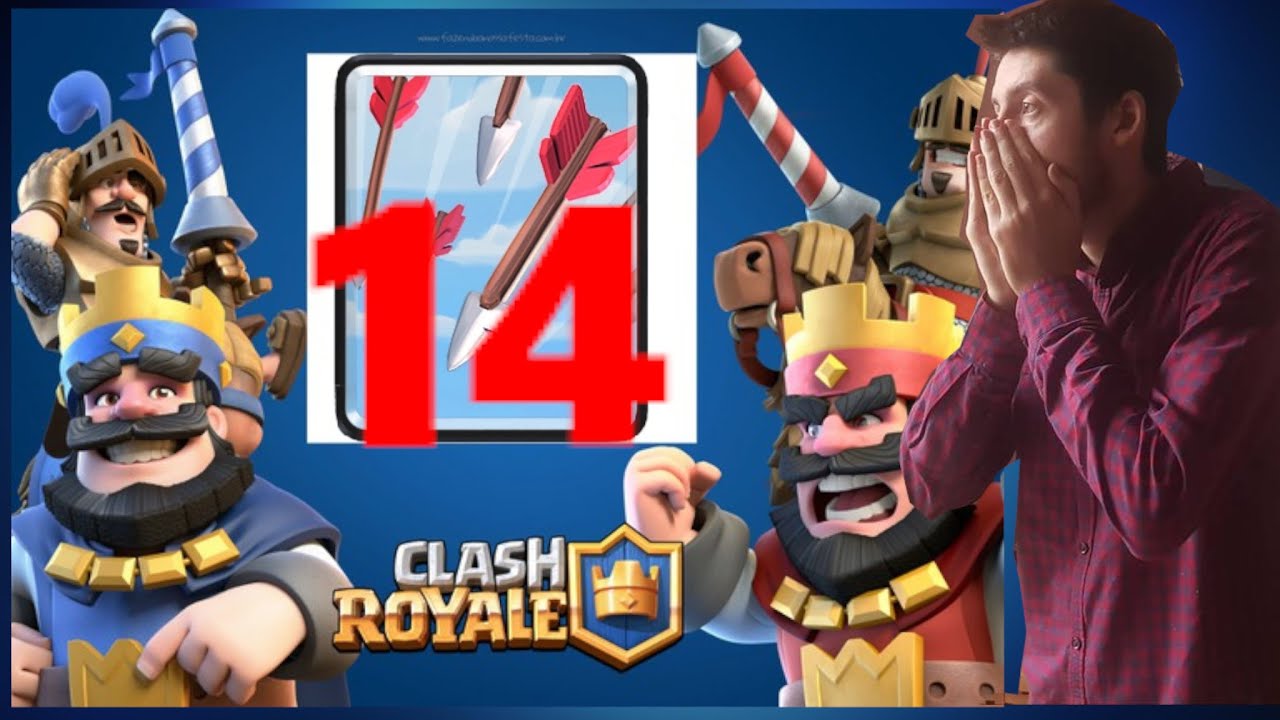 FRECCE LIVELLO 14 CLASH ROYALE - YouTube