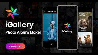 iGallery : Photo Album App | iOS style For-You Album for Android screenshot 3