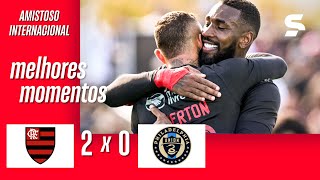 FLAMENGO 2 X 0 PHILADELPHIA UNION | AMISTOSO | sportv image