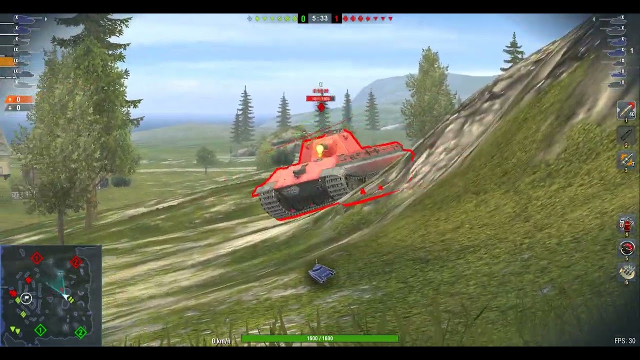 Объект 84 и Обходной Маневр | Wot Blitz