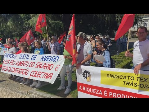 Famalicão: Trabalhadores do Têxtil exigem aumentos salariais