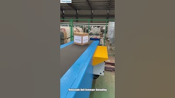 Telescopic Belt Conveyor-Unloading