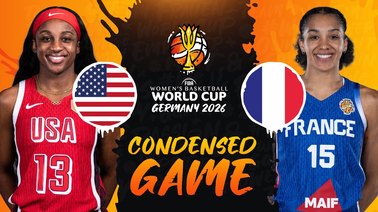 FINAL | USA ๐บ๐ธ v France ๐ซ๐ท | Extended Highlights | FIBA Women's Basketball World Cup 2026