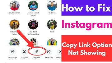 How To Fix Copy Link Option Not Showing Instagram |  Instagram Copy Link Option Missing Problem