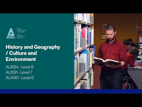 AU694/AU591/AU490 - History and Geography/Culture and Environment, ATU Mayo campus