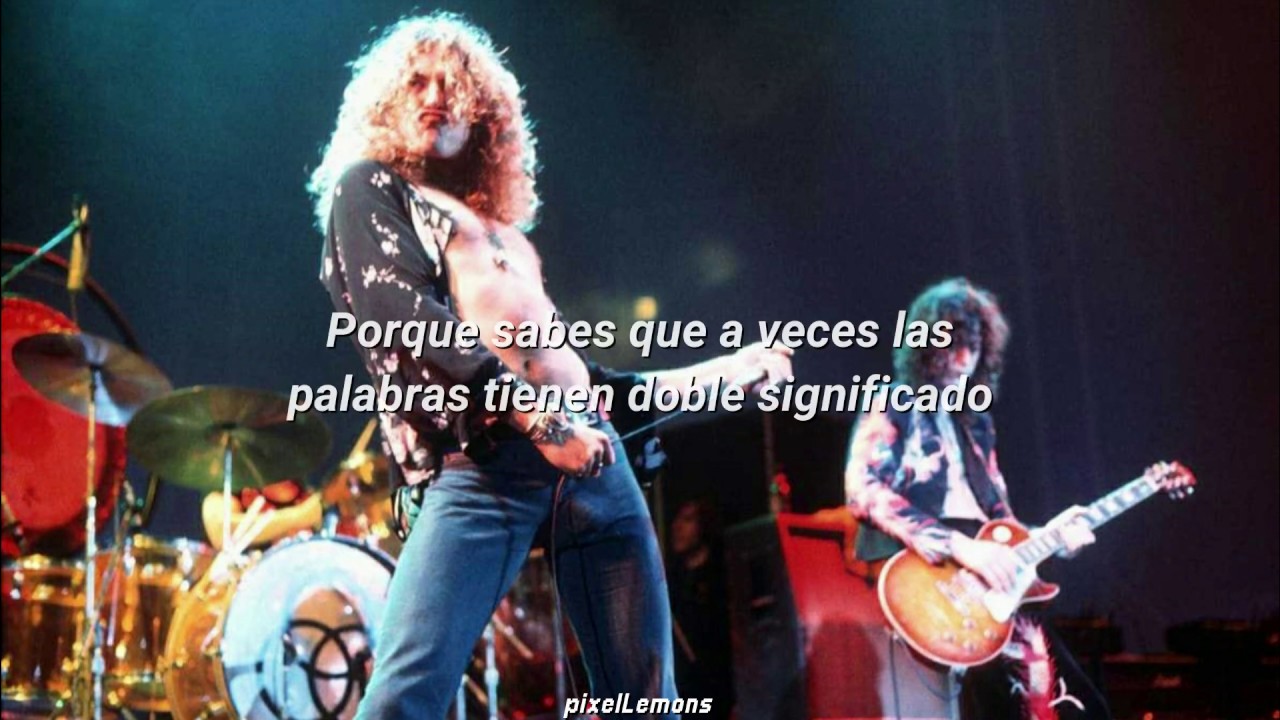 Stairway To Heaven Led Zeppelin Letra Español