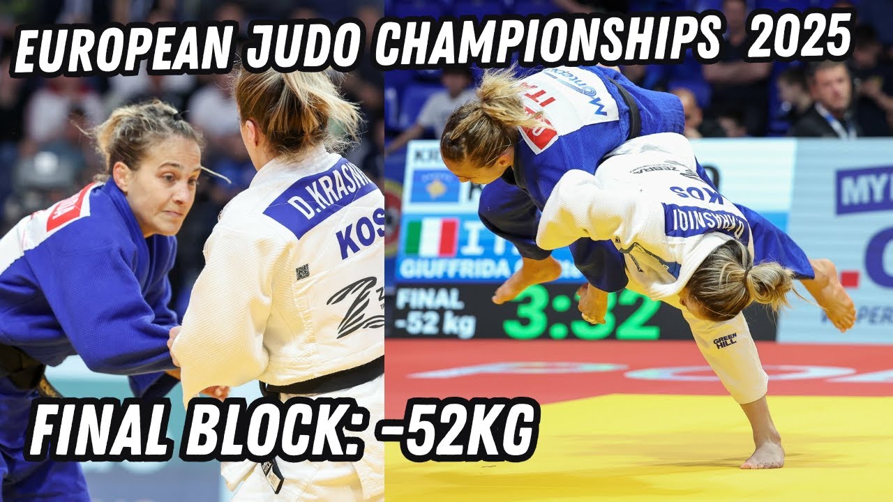 European Judo Championships | Final Block -52Kg