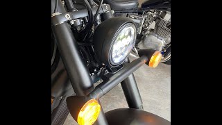 2018 Honda Shadow Phantom - How to Install LED Light in stock Housing