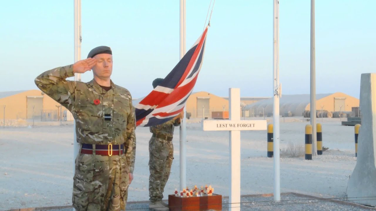 83 EAG Remembrance Sunset Ceremony