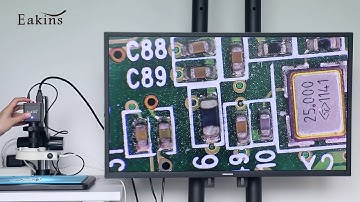 1080P HDMI VGA Microscope Camera+ 130X C-Mount Lens