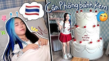 Mình Bay Tới Thái Lan Chỉ Vì Ngôi Nhà Này 🍰 [ Day 1 ]