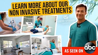 What are Cryo Slimming Cryo Toning iCoone TEC and Presso Therapy