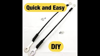 Quick & Easy Chevrolet S10 Tailgate Cable Replacement !