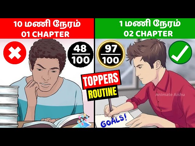 Toppers Daily Secret STUDY Routine 🔥| Get FIRST RANK in ALL Exams! class=