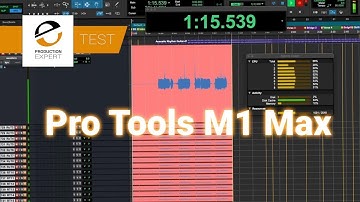 Pro Tools Tested On M1 Max With Staggering Results