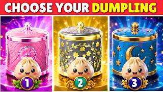 Choose Your Gift 🎁 Squishy Dumpling Mystery Box Challenge | Pick a Box, Find Rare Squishies! 🥟