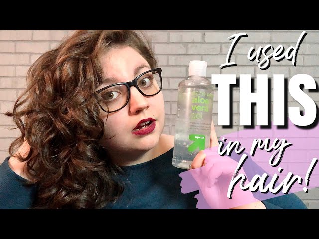 ALOE VERA GEL - Can I use this in my hair?? - YouTube
