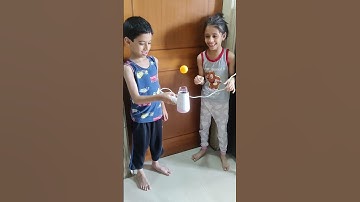 Floating ping pong ball on the hair dryer experiment #pingpong #pingpongball #experiment #physics