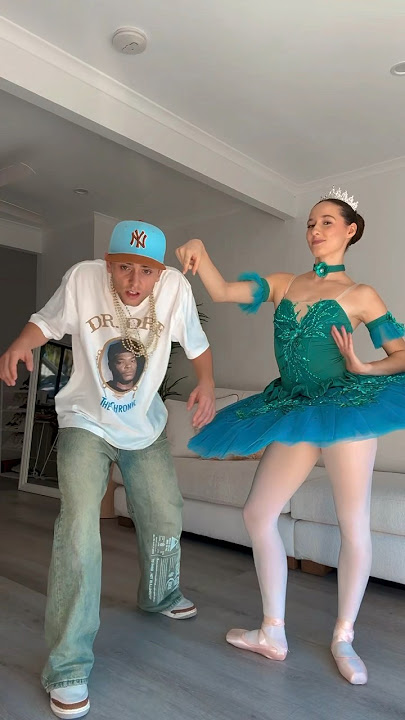 HIPHOP VS BALLET! 🎧🩰😅 - #dance #trend #viral #funny #couple #ballet #shorts
