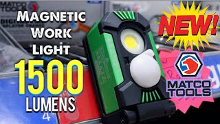 Matco Tools New High Powered Tech Light and Magnetic Swivel Sockets