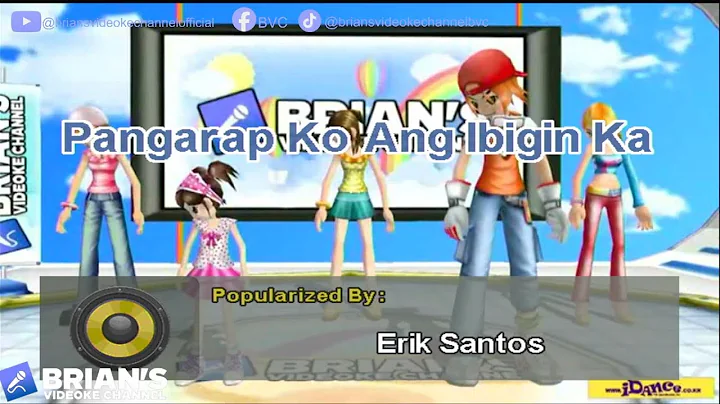 Pangarap Ko Ang Ibigin Ka - Erik Santos (Karaoke)